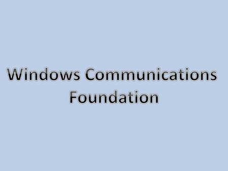  Introduction  WCF Definition  WCF Architecture  Implementation  WCF Demo Overview.