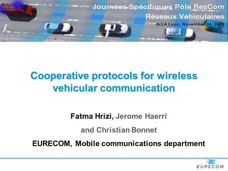 Cooperative protocols for wireless vehicular communication