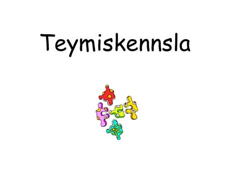 Teymiskennsla. Mynd Korpuskóli Teymiskennsla Rannsókn í Nevada Umræður.