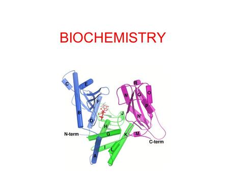 BIOCHEMISTRY. Elements and Atoms Matter anything that has mass & takes up space. Atoms basic building blocks of matter. Elements basic substances that.