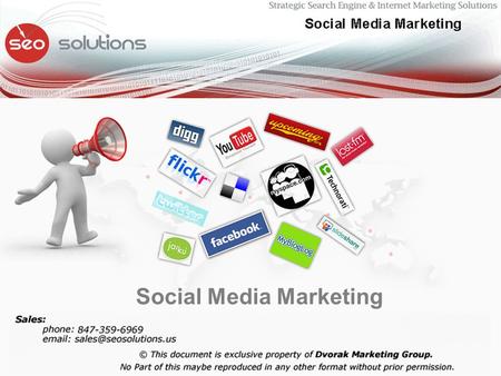 Social Media Marketing. Social Media Marketing / Viral Marketing.