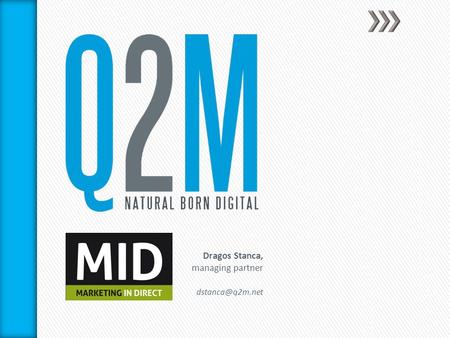 Dragos Stanca, managing partner » 15 ani in media : reporter Radio Contact, redactor ziare locale Ringier Romania, redactor-sef si project.