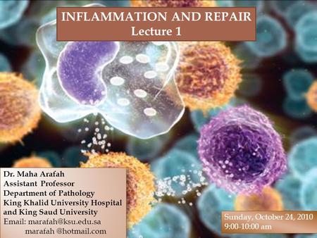 Inflammation and Repair