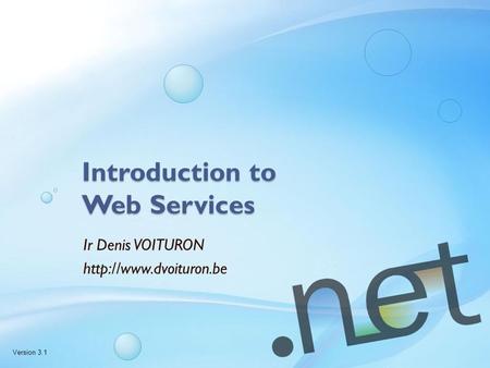 Introduction to Web Services