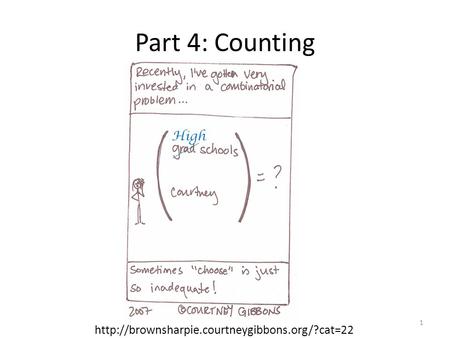 Part 4: Counting  High 1.