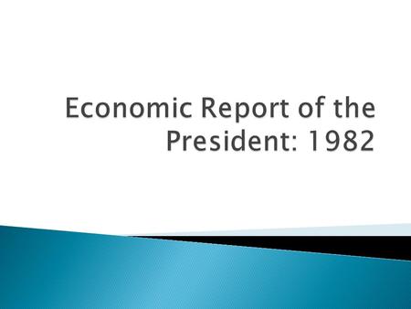  Productivity decreases  Unemployment rate increases  Inflation from 1.6% to 9%  Interest rate increase  Government Increased Role 1. Regulation.