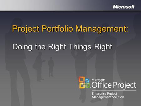 Project Portfolio Management: