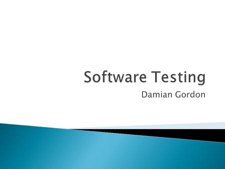 Damian Gordon.  Why do pilots bother doing pre-flight checks when the chances are that the plane is working fine?