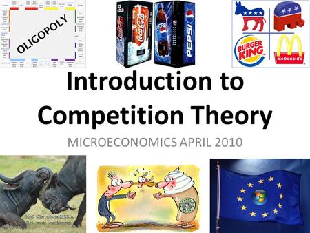 Introduction to Competition Theory