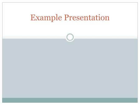 Example Presentation. The Financial Crisis of 2008.