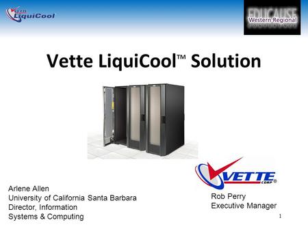 Vette LiquiCoolTM Solution