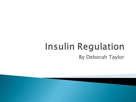 By Deborah Taylor.  A hormone  Produced in the pancreas by the beta cells of the Islets of Langerhans  Released when sugars are in the stomach  It’s.