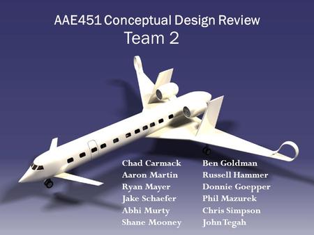 AAE451 Conceptual Design Review