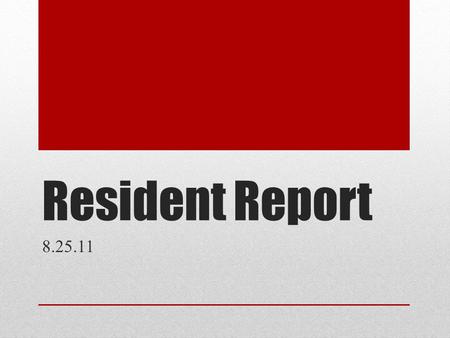 Resident Report 8.25.11. Wegener’s Granulomatosis Small vessel vasculitis Typical areas affected are sinus, upper airway, lungs, kidney Progressive course.