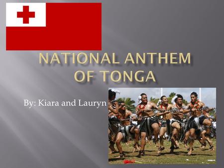 By: Kiara and Lauryn. Tongan lyrics (modern spelling) ʻ E ʻ otua māfimafi ko homau ʻ eiki koe ko koe ko e falala ʻ anga mo e ʻ ofa ki Tonga. ʻ Afio hifo.