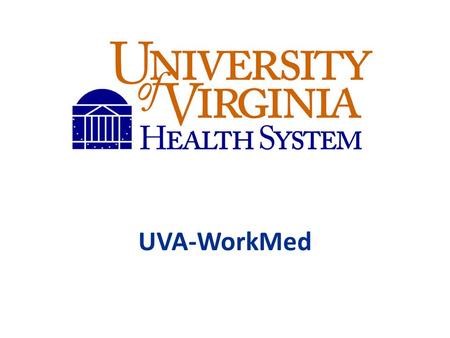 UVA-WorkMed. EAN Conference 2011 “Tune-Up Tips for Good Health” Novella W. Thompson, MA, PT UVA-WorkMed Health Educator/Health & Wellness Coach.