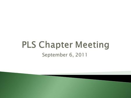 September 6, 2011.  Officer Reports ◦ President-Beau Kessler ◦ Vice President-Carrie Alderman ◦ Secretary-Caroline Griggs ◦ Treasurer-Tom DiPiro ◦ Historian-Billy.