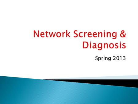 Spring 2013. INTRODUCTION There exists a lot of methods used for identifying high risk locations or sites that experience more crashes than one would.