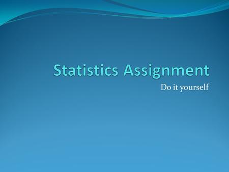 Do it yourself. Your Mission Investigate a data set using the PPDAC method The data set (General Social Survey) is on Ranginet. You MUST: Pose an appropriate.