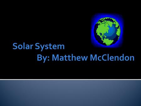 Solar System  Our solar system is home to a number of regions populated by smaller objects and is found in the milky way galaxy  Some of these objects.