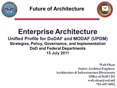 Enterprise Architecture