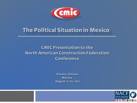 2 In 2010, the PRI goverened 19 states, the PAN 5, the PRD 5 and ALIANZA (PAN-PRD) 3 states. After the elections on 2011, the PRI is governing in 18.