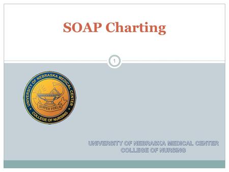 1 SOAP Charting. Objectives 2 At the conclusion of this activity, the learner will able to: 1. Document client interaction in a SOAP format.