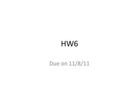 HW6 Due on 11/8/11. Use 74LS86D and 7408N to implement a half- adder. Build a full adder from two half adders. Build a 3 bit adder from two-one full bit.