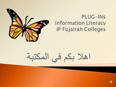 PLUG-INs Information Fujairah Colleges