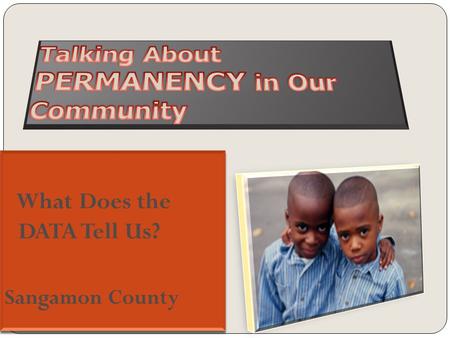 How do Sangamon County Children Enter the Child Welfare System? Sangamon County Indicated reports FY 2010 SourceNumber Percent of total Law enforcement21638%