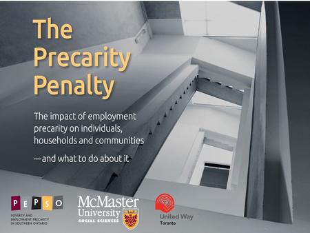 #PEPSO Before I knew I had a job, I went and did it, I came home and I had a life.... It’s like this precarious work. … It changes you as a person. What.