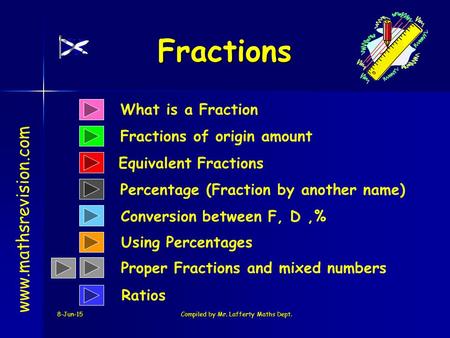 Compiled by Mr. Lafferty Maths Dept.