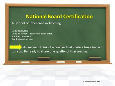 National Board Certification