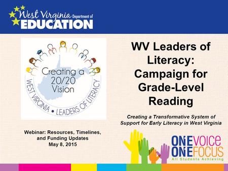 WV Leaders of Literacy: Campaign for Grade-Level Reading