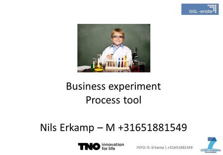 INFO: N. Erkamp \ +31651881549 Business experiment Process tool Nils Erkamp – M +31651881549.