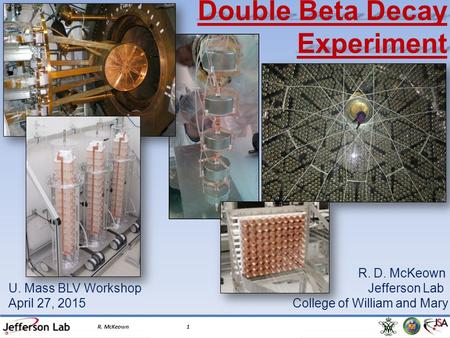 Double Beta Decay Experiment