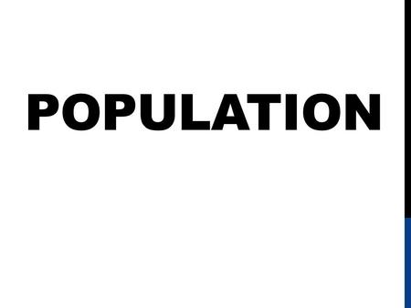 Population.