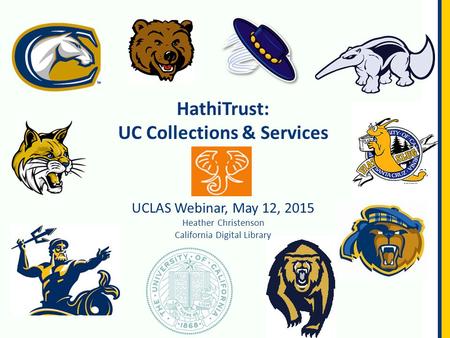 UC Collections & Services