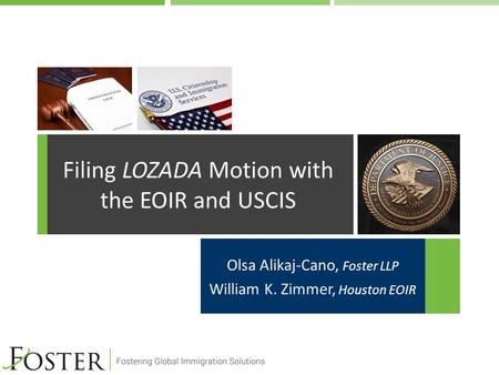 Filing LOZADA Motion with the EOIR and USCIS