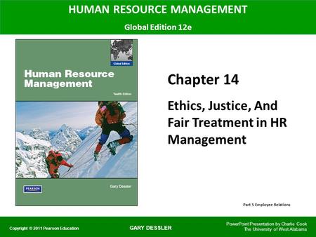 HUMAN RESOURCE MANAGEMENT Human Resources Management 12e Gary Dessler