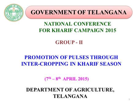 GOVERNMENT OF TELANGANA