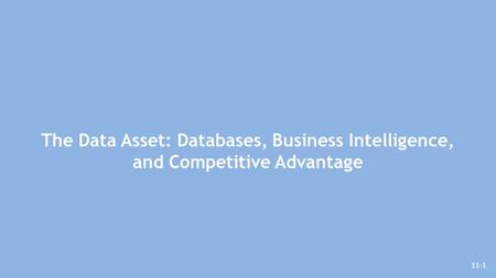 Learning Objectives Understand how increasingly standardized data, access to third-party datasets; cheap, fast computing, and easier-to-use software are.