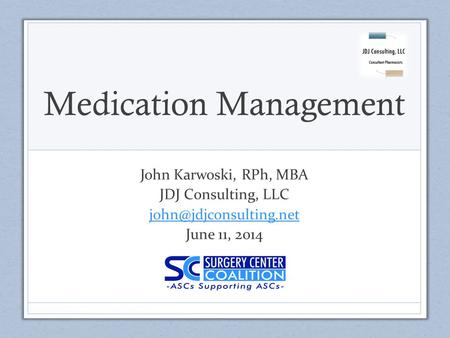 Medication Management