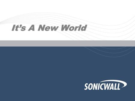 It’s A New World. CONFIDENTIAL All Rights Reserved 2 The Business Impact Most of your network traffic will be coming from outside the private network.