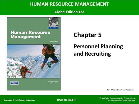 HUMAN RESOURCE MANAGEMENT Human Resources Management 12e Gary Dessler