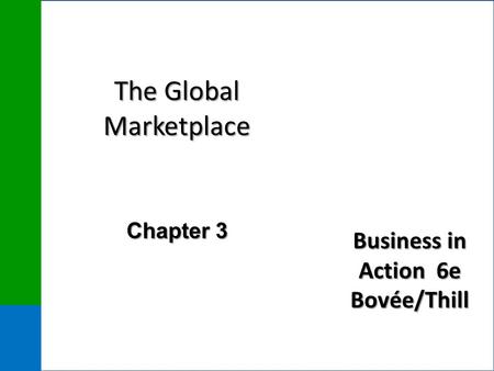 The Global Marketplace