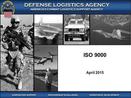 1 WARFIGHTER SUPPORT STEWARDSHIP EXCELLENCE WORKFORCE DEVELOPMENT WARFIGHTER-FOCUSED, GLOBALLY RESPONSIVE, FISCALLY RESPONSIBLE SUPPLY CHAIN LEADERSHIP.