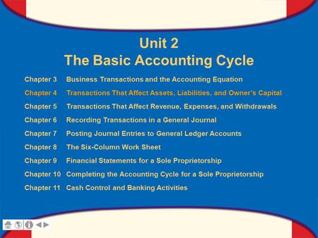 What You’ll Learn Prepare a chart of accounts.