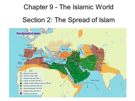 Chapter 9 - The Islamic World Section 2: The Spread of Islam