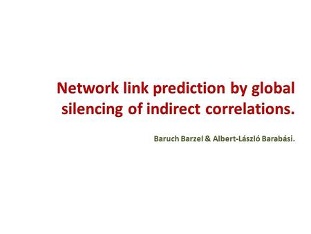 Networks are useful for describing systems of interacting objects, where the nodes represent the objects and the edges represent the interactions between.